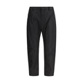 Prada Black Recycled Polyamide Casual Pants Prada