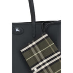 Burberry Black Calf Leather Bos Taurus Shoulder Bag Burberry