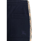 Burberry Blue Cotton Joggers (Workout Pants) Burberry