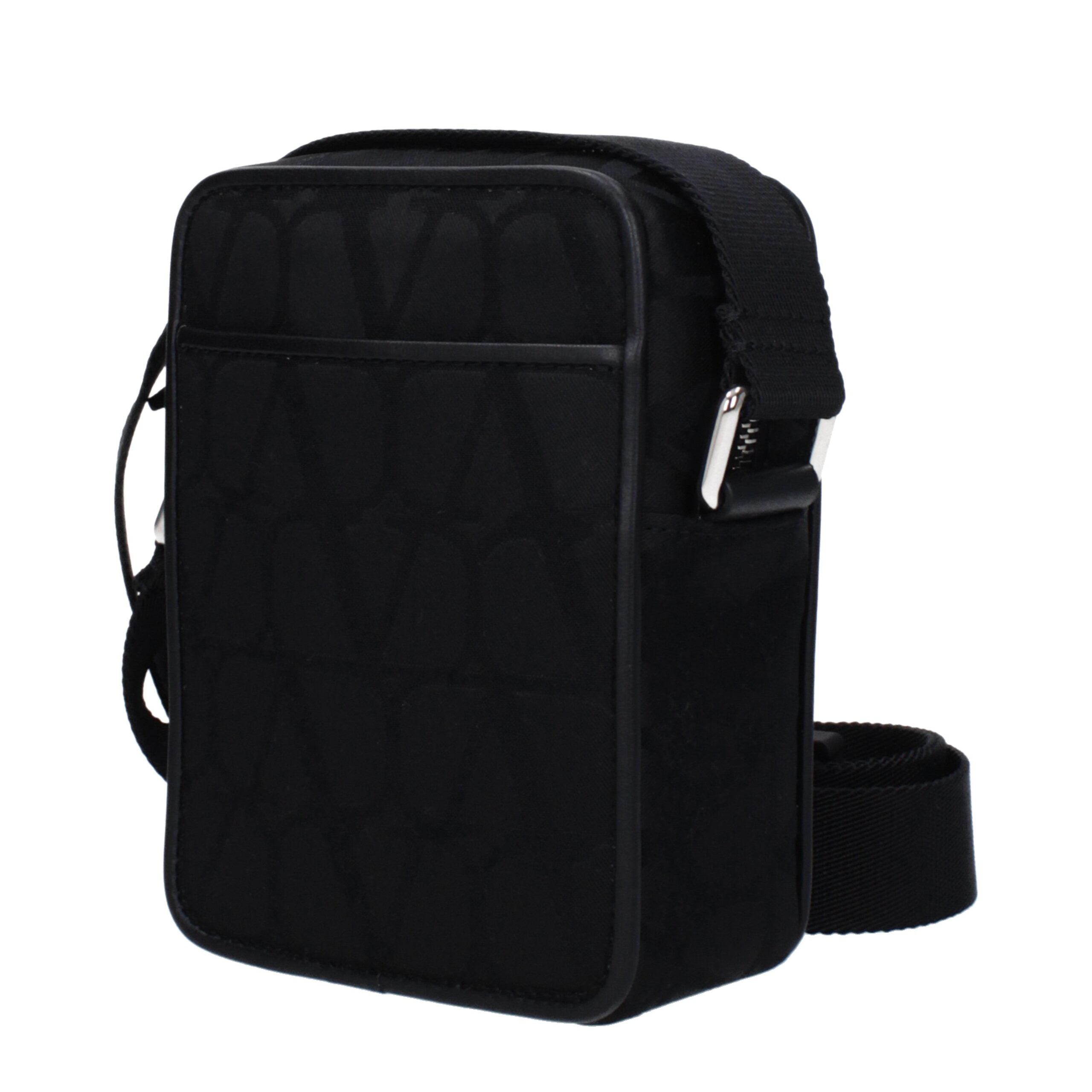 Valentino Garavani Black Fabric Crossbody Bag Valentino Garavani