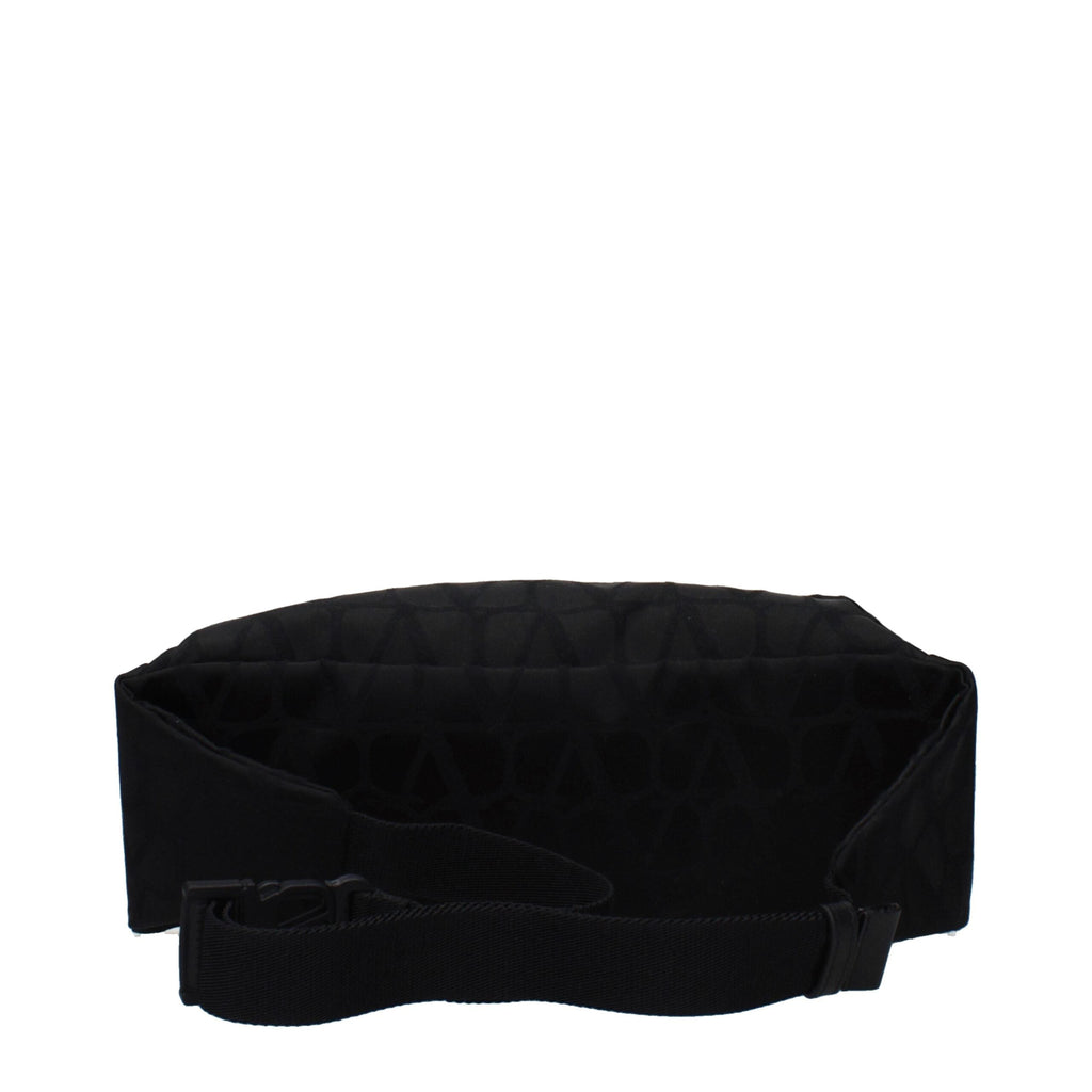 Valentino Garavani Black Fabric Backpack Valentino Garavani