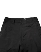 Valentino Black Mid Waist Men Tapered Dress Trouser Pants Valentino