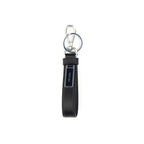 Prada Black Stainless Steel Keychain Prada