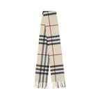 Burberry Beige Cashmere Scarf Burberry