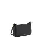 Versace Black Calf Leather Bos Taurus Shoulder Bag Versace