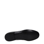 Valentino Garavani Black Leather Slip-On Loafers Valentino Garavani