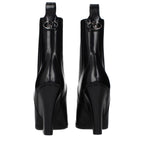 Valentino Garavani Black Leather Ankle Boots Valentino Garavani