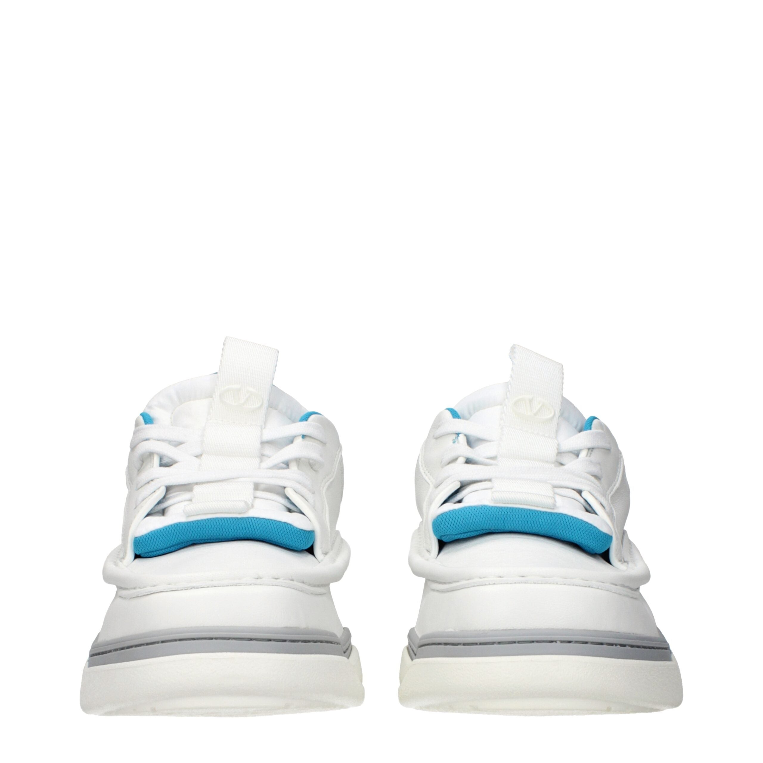 Valentino Garavani White Leather Low Top Sneakers Valentino Garavani