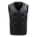 Down heating vest, USB intelligent constant temperature heating vest for men and women, warm jacket for winter charging and heating eprolo