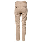 Jacob Cohen Beige Lyocell Skinny High Waist Chino Casual Pants Jacob Cohen