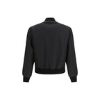 Versace Black Polyamide Jacket Versace