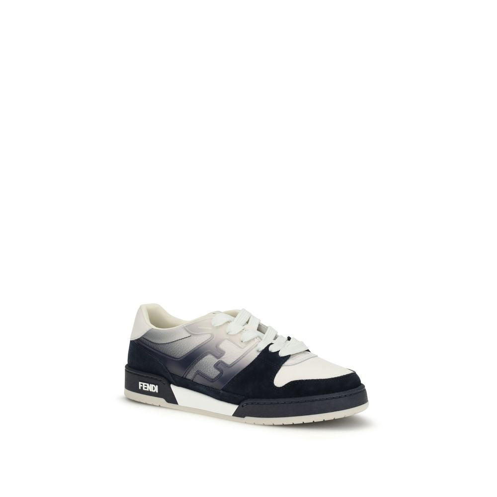 Fendi Multicolor Calf Leather Bos Taurus Low Top Sneakers Fendi