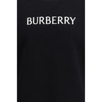Burberry Black Cotton Sweatshirt Burberry