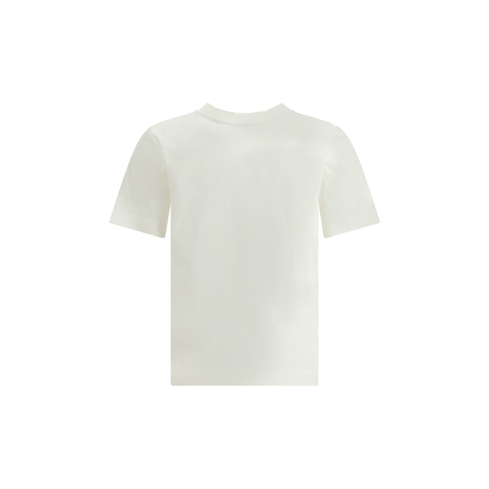 Burberry White Cotton T-Shirt Burberry
