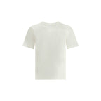 Burberry White Cotton T-Shirt Burberry