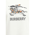 Burberry White Cotton T-Shirt Burberry