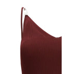 Versace Bordeaux Viscose Casual Dress Versace