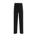 Versace Black Wool Oves Aries Dress Pants Versace
