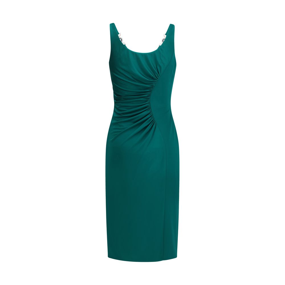 Versace Bicolor Viscose Casual Dress Versace