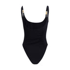 Versace Black Polyamide One-Piece Swimsuit Versace