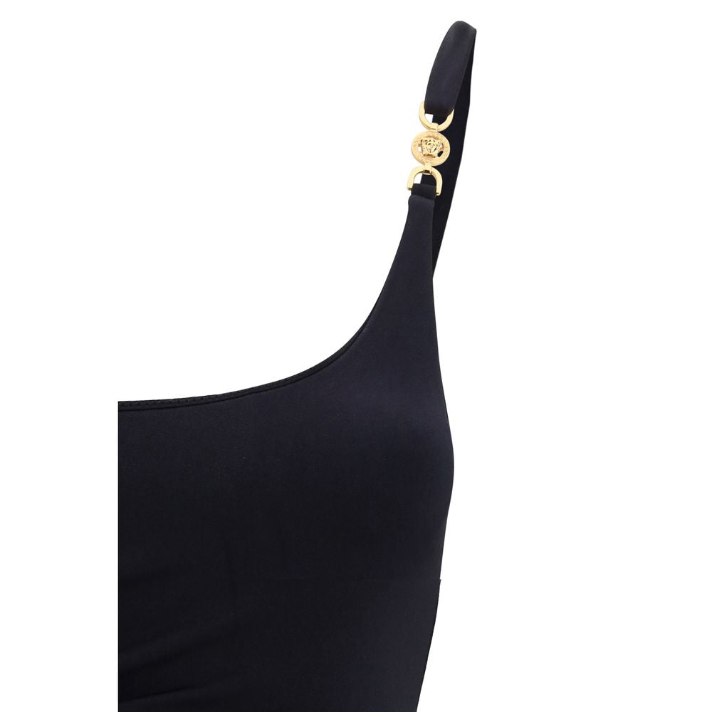 Versace Black Polyamide One-Piece Swimsuit Versace