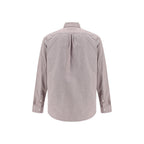 Fendi Bordeaux Cotton Shirt Fendi