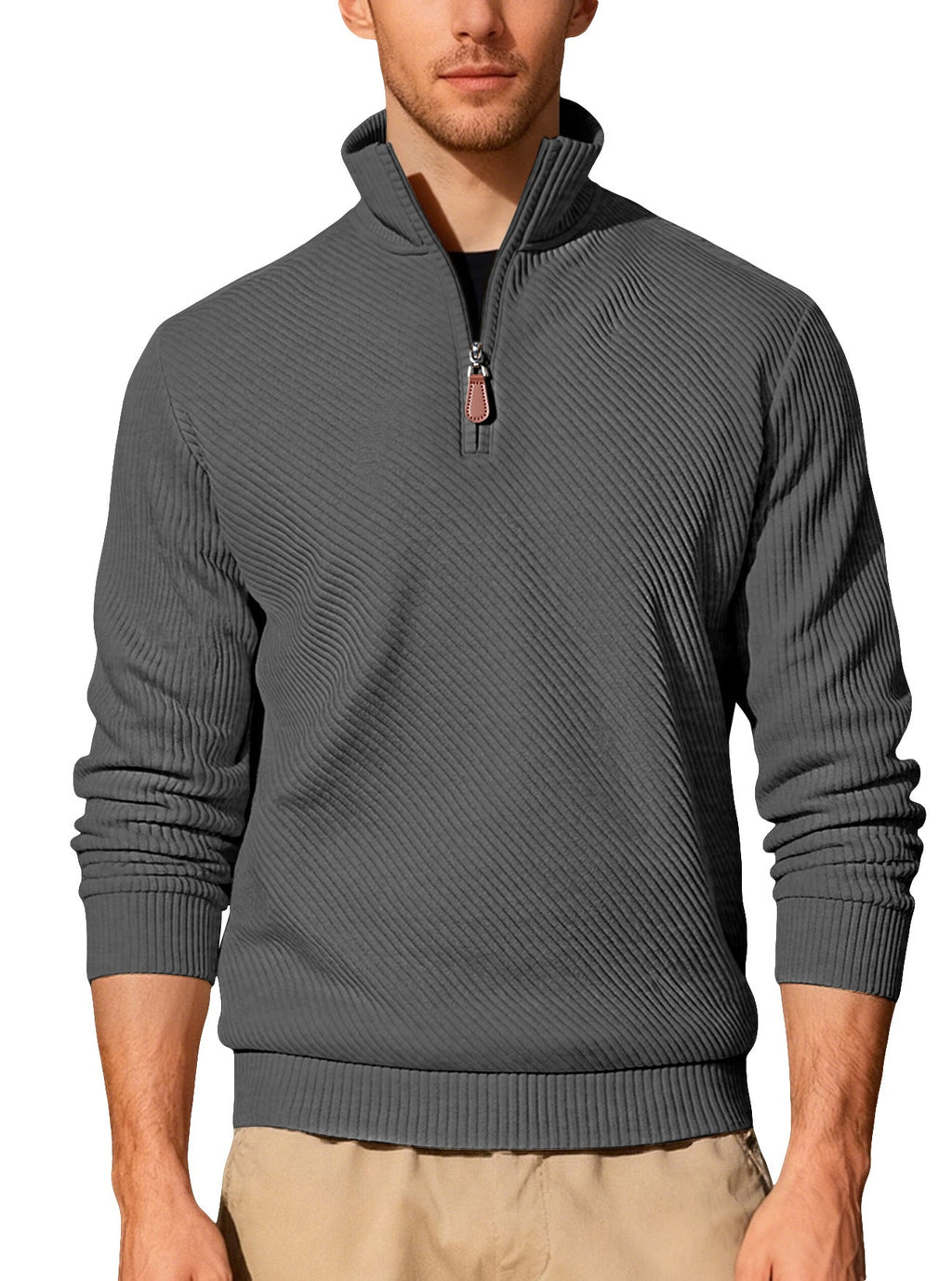 Long sleeved half zip sports hoodie eprolo