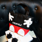 Disney fashion handbags casual small bag mickey mouse portable canvas bag handcuffs bag lunch box bag eprolo
