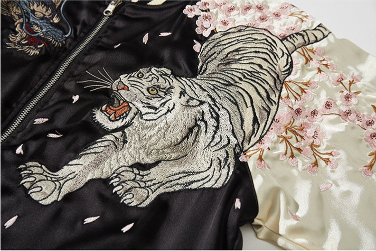 Men's Embroidered Quadruped Jacket LittleYogaSocks