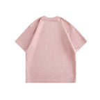 Butterfly letter printed suede short sleeved T-shirt for men eprolo