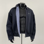 Men wearing flip collar flying jackets on both sides eprolo