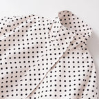 Thin button pleated long sleeved shirt eprolo