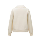 Knitted Sweater with Tie for Women Loose Casual Long Sleeve Collar Sweater eprolo