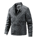 Jacket men's autumn and winter new motorcycle jacket men's casual jacket thin cotton jacket men eprolo