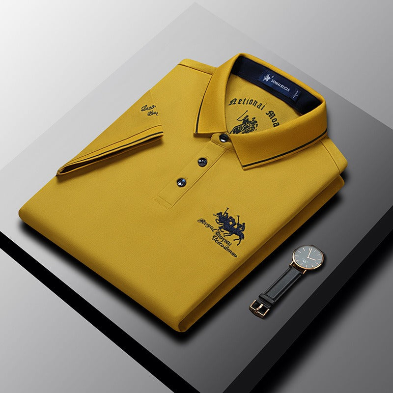 POIO shirt new summer business short sleeved T-shirt for men Father's Day eprolo