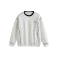 Red Sweatshirt with Embroidered Design for Men eprolo