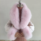 Real Fox Fur Horn Collar Fashion Fur Decorative Collar Jewelry eprolo