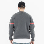 Casual Versatile Knitted V-neck Cardigan for Men and Women Classic Colorful Stripes eprolo