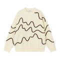 Color blocking line design sweater for men eprolo