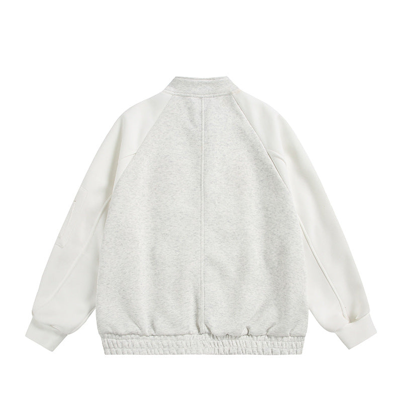 Baseball Jacket for Men and Women, Loose Fit Casual Jacket eprolo