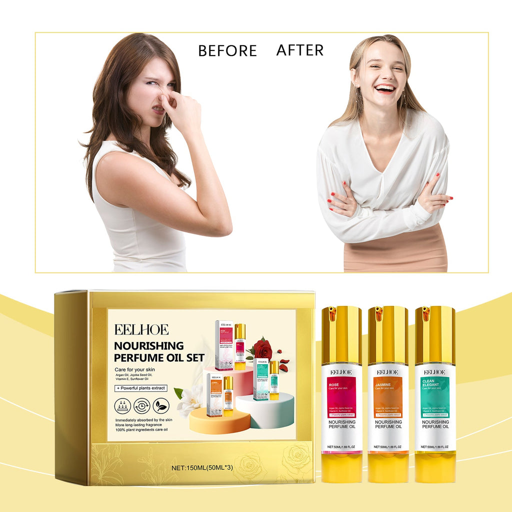 Women's Fresh Charm Perfume Set Women's Fresh Fragrance Lasting Light Scent Fresh Flower Fruit Scent eprolo