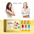 Women's Fresh Charm Perfume Set Women's Fresh Fragrance Lasting Light Scent Fresh Flower Fruit Scent eprolo