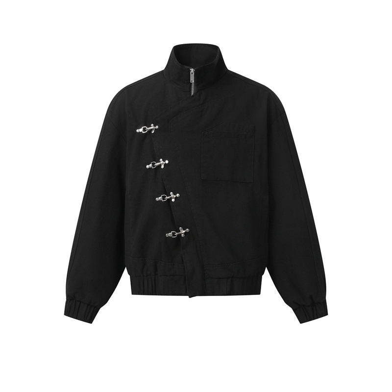 Casual Stand Collar Jacket for Men and Women eprolo