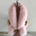 Real Fox Fur Horn Collar Fashion Fur Decorative Collar Jewelry eprolo