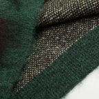Camouflage tassel sweater with warm and velvet knit sweater for men eprolo