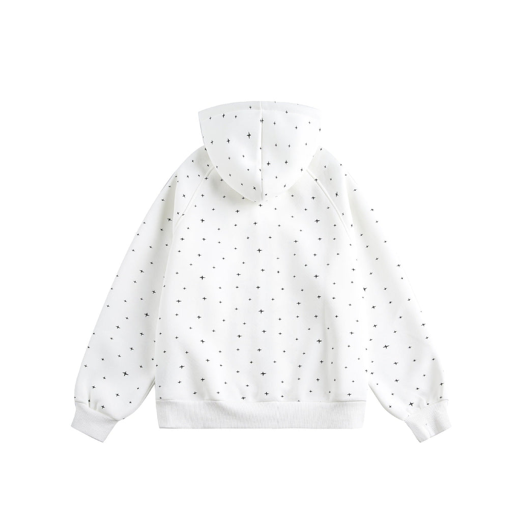 All-Over Print Loose Hooded Zip-Up Sweatshirt for Men and Women eprolo