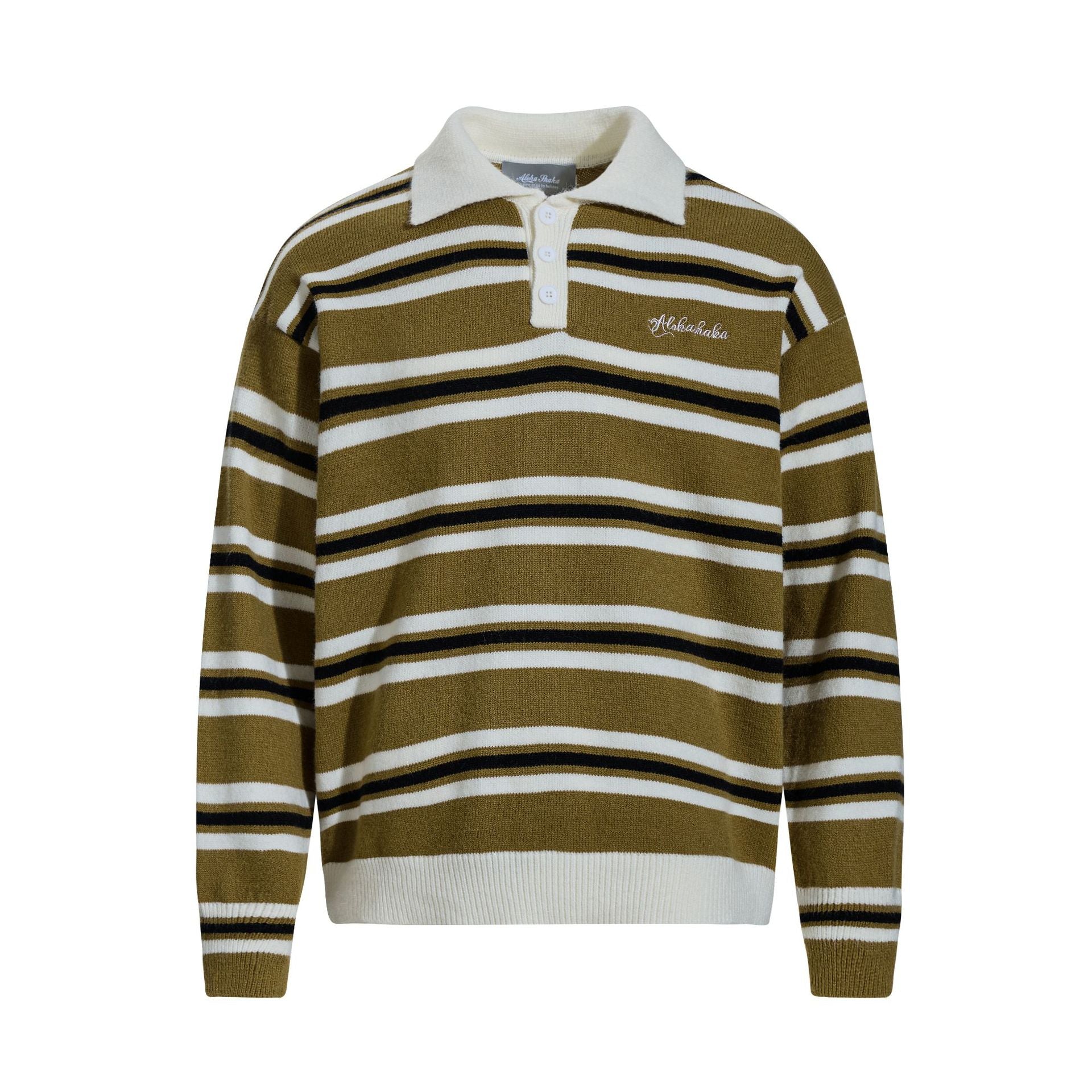 Knitted sweater polo collar sweater for men eprolo