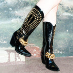 Veloria Punk Western Cowboy Boots for Women