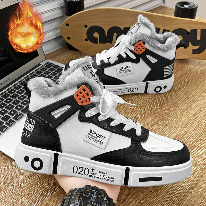 Winter Slippers Warm Men Shoes Waterproof Non-Slip Plush Sneakers Male shoes Boots Men Sneakers Winter eprolo