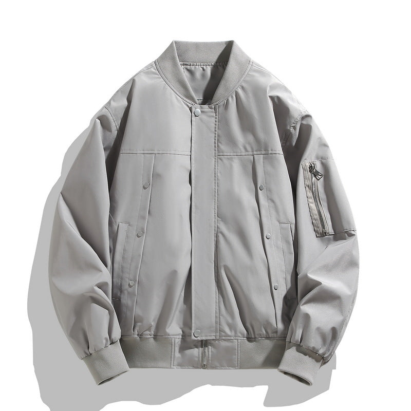 Autumn New Fashionable Loose Fit Bomber Jacket for Men and Women eprolo